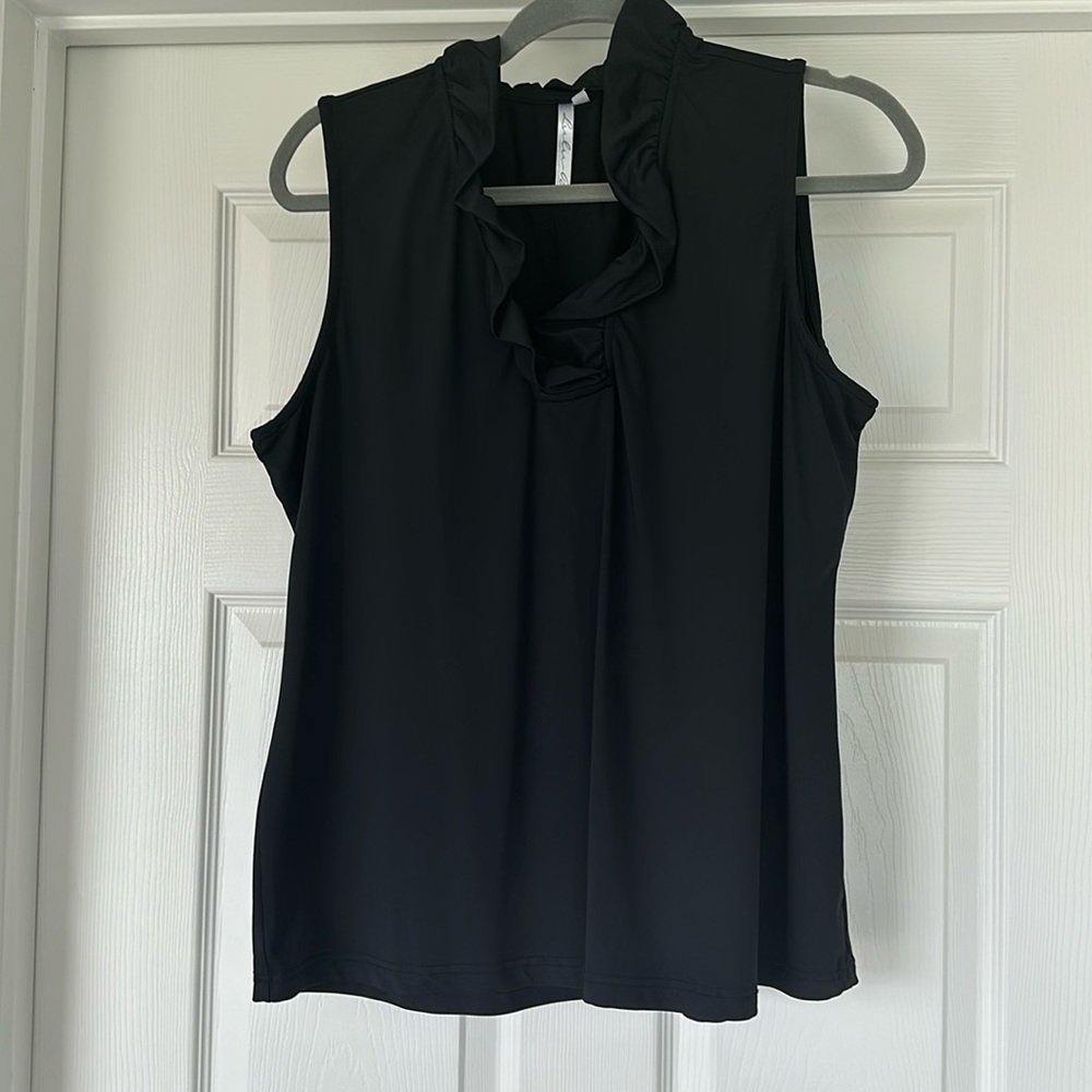 Lulu B Ruffle Tank